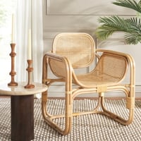 Ashley Safavieh Nadie Accent Chair, Natural/Natural