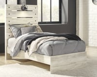 Ashley Cambeck Twin Panel Bed, Whitewash