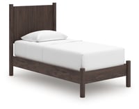 Ashley Cadmori Twin Panel Platform Bed, Brown