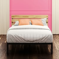 Ashley ZINUS Beckett King Platform Bed Frame, Brown