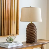 Ashley Surya Baja Table Lamp Set, Beige