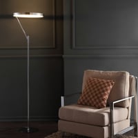 Ashley Jonathan Y Owen Floor Lamp, Chrome