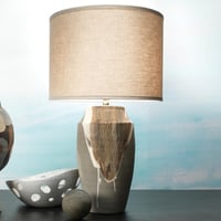 Ashley Relaxed Elegance Canyon Table Lamp, Gray