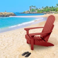 Ashley Bahia Verde Outdoors Cape Classic Adirondack Chair, Boathouse Red