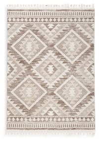 Ashley Odedale 8' x 10' Rug, Tan/Cream