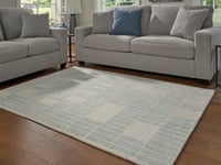 Ashley Dylanton 5' x 7' Area Rug, Ivory/Blue