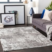 Ashley Livabliss Venice 5'3" x 7'3" Area Rug, Black/Gray