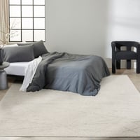 Ashley Calvin Klein Wander 7'9" x 9'9" Area Rug, Ivory/Gray