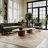 Ashley Padma Lakshmi x Rugs USA Elizabeth 8' 10' Area Rug, Black