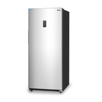 BLACK+DECKER DECKER 14 Cu. Ft. Convertible Freezer Refrigerator, Upright Freezer with Glass Shelves, ENERGY STAR rated, Frost Free, BUC1400XW, White