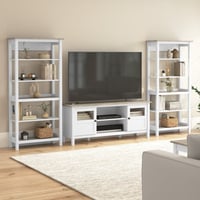 Latitude Run® Shelvia 60W TV Stand With Bookcases