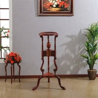 Zhang's SereneLodge Tripod round flower stand with extraction storage