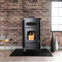 Ashley Hearth Ashley 46 Lb Hopper Pellet Stove, 75%