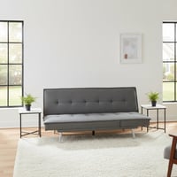 Latitude Run® Eidel Twin 73.23" Wide Cushion Back Convertible Sofa