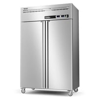 CMR Coolski 48" W Commercial Refrigerator and Freezer Combo, 36 Cu.ft 2 Section Reach in Freezer