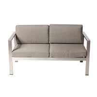 Wade Logan® Aynura 54" Wide Outdoor Loveseat with Cushions