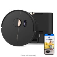 bObsweep Dustin Plus Self-emptying Robot Vacuum & Mop With 100-day Dock, 8000 Pa Suction, Activated Charcoal Odor Filtration, And Advanced Mapping