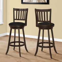 Lark Manor™ Transitional Swivel Bar Stool