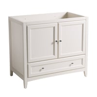 Fresca Oxford 36" Freestanding Single Sink Bathroom Vanity Base Only (Top and Sink Not Included)