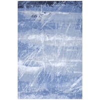 Bokara Rug Co., Inc. Handwoven Area Rug in Blue/Gray