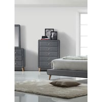 Corrigan Studio® Cleitus 5 Drawer Lingerie Chest