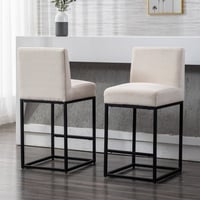 Latitude Run® Bernardini Modern Upholstered Counter Stool