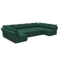 Ainfox BOX MODULE STO SOFA 12 Piece Upholstered Modular Sectional Sofa With Storage