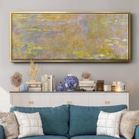 Wexford Home Water  Lilly II- Framed Canvas
