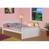 Jacquline Solid Wood Sleigh Bed by Harriet Bee