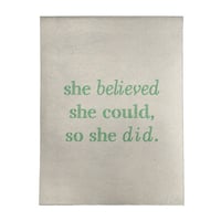 East Urban Home Quotes Handwritten Women Empowerment Quote Poly Chenille Rug