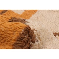 Isabelline Loganne One-of-a-Kind 4'3" X 8' 1990s Wool Area Rug