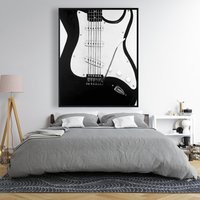 Begin Edition International Inc. " Black Electric Guitar " on