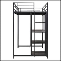 Isabelle & Max™ Annetto Loft Bed With Desk And Whiteboard