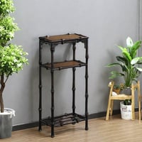 Zhang's SereneLodge Bamboo flower stand Chinese furniture floor tall