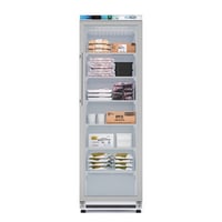 KoolMore 12 Cu. ft. Commercial Freezer with Glass Door in Stainless Steel - Manual Defrost (KM-FMD12SGD)