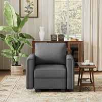 JINMANNING Upholstered Club Chair