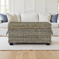 Beachcrest Home™ Beattie Wicker Trunk