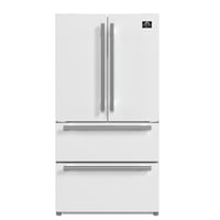 Forno Espresso Moena 36-inch French Door Refrigerator, 19.2 cu.ft with Ice Maker