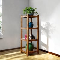 Zhang's SereneLodge Vintage flower rack to do old simple multi-layer