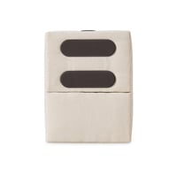 Benjara Meso Modular Console Side Table, Audio System, Spice, 37 Inch