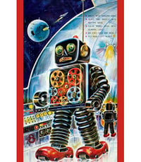 Buyenlarge Gear Robot - Advertisements Print