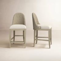 Birch Lane™ Adalyn Woven 25.25" Bar Stool