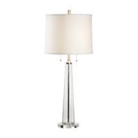Chelsea House Bubble Glass Column 36" Table Lamp