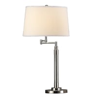 Benjara Metal Table Lamp