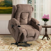 Latitude Run® Annettia 35.43" W Power Recliner, Liftable, Massage, Heater, Cup Holder