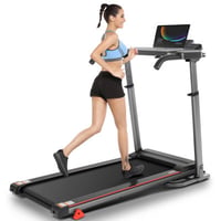 Homdox Mini Treadmill Runing Machine Walking Pad With App, Remote Control, LED Display