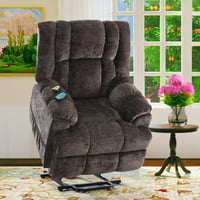 House of Hampton® Ellieann 36"W Massage Heater Power Recliner Lifting Chair
