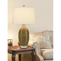 Astoria Grand Askil 28.5'' Brushed Steel Table Lamp