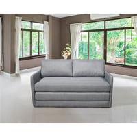 Red Barrel Studio® Shivani Twin 60.2" Pillow Back Convertible Sofa