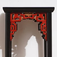Zhang's SereneLodge Solid wood vintage flower frame painted gold carvi